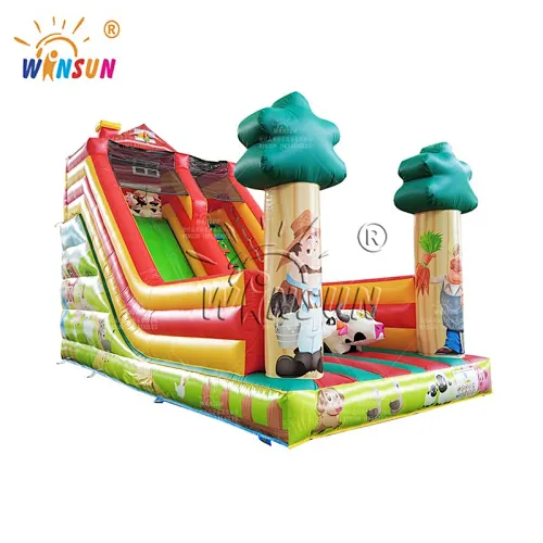 Farm Inflatable Slide