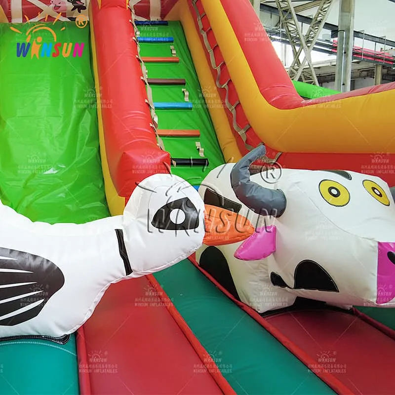 Farm Inflatable Slide